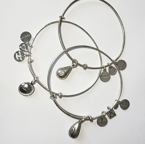 LOT OF 3 ALEX AND ANI BIRTHSTONE BRACELETS - Picture 5 of 9